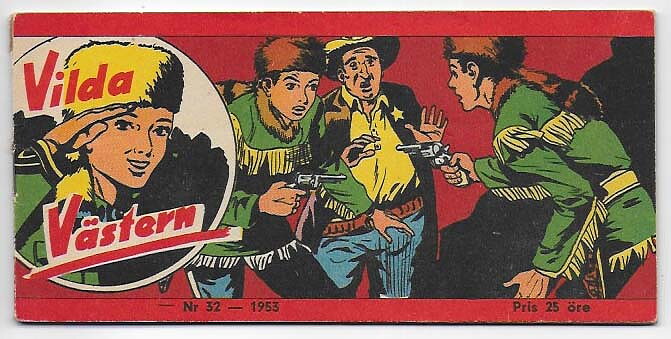 Vilda Västern 1953 Nr 32 VG+