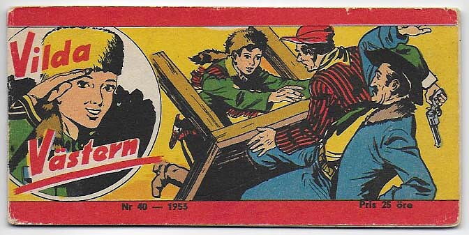 Vilda Västern 1953 Nr 40 VG+