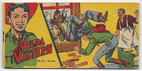 Vilda Västern 1956 Nr 40 VG Rost