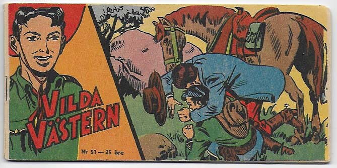 Vilda Västern 1956 Nr 51 VG