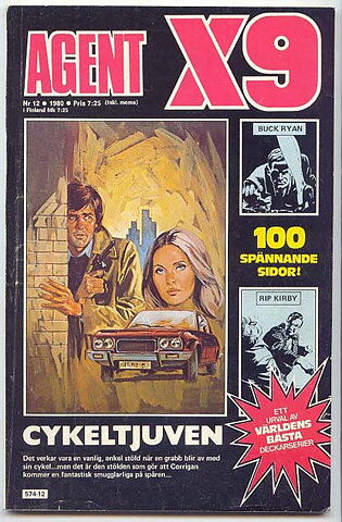Agent X9 1980 Nr 12 VG