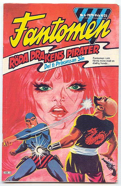 Fantomen 1979 Nr 6 VG/FN
