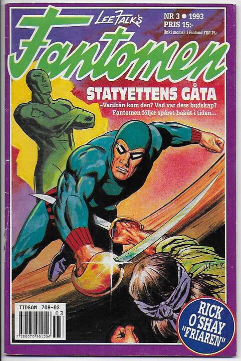 Fantomen 1993 Nr 3 VG+