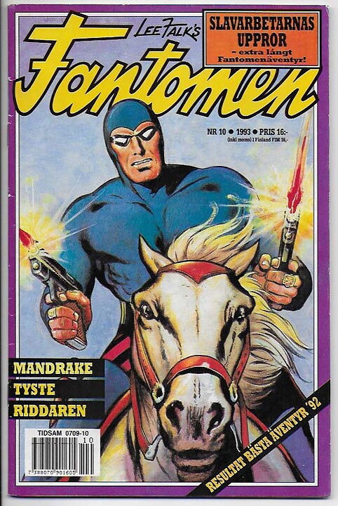 Fantomen 1993 Nr 10 VG+