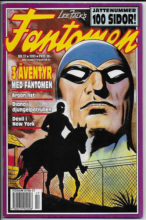 Fantomen 1993 Nr 17 VF-