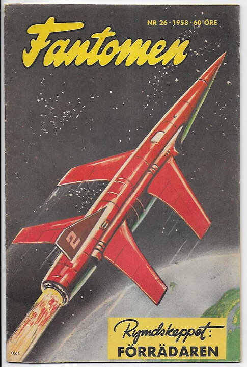 Fantomen 1958 Nr 26 VF-