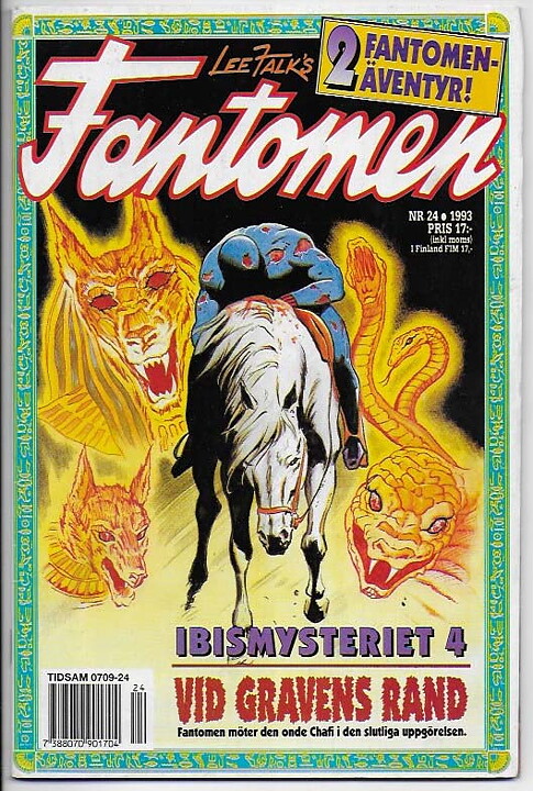 Fantomen 1993 Nr 24 VF-