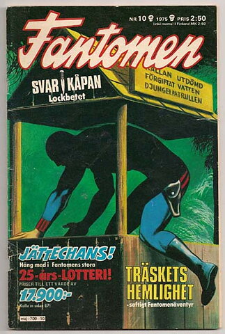 Fantomen 1975 Nr 10 GD+