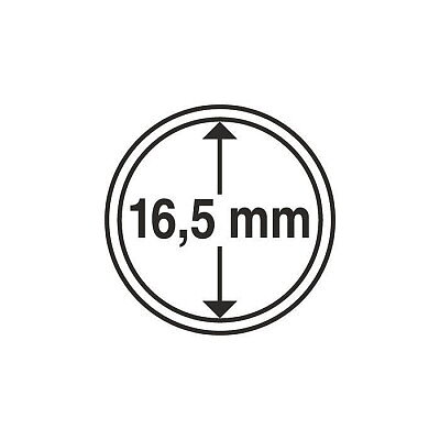 CAPS 16,5 - Rund myntkapsel innerdiameter 16,5 mm (1 st)