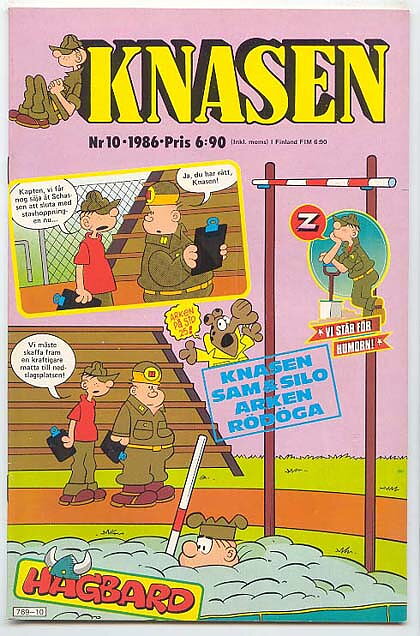 Knasen 1986 Nr 10 VF+