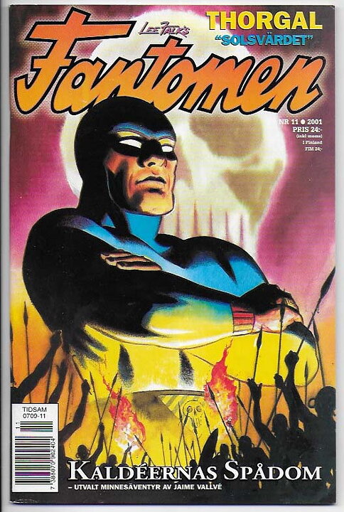 Fantomen 2001 Nr 11 VF Ifyllt Korsord
