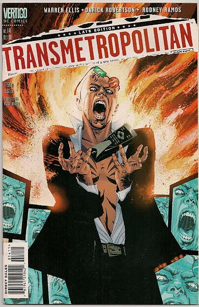 Transmetropolitan # 14 VF-NM