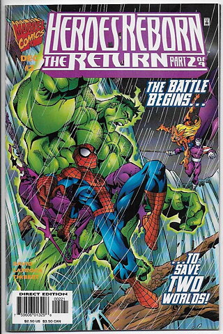 Heroes Reborn: The Return # 2 NM- Variant Cover