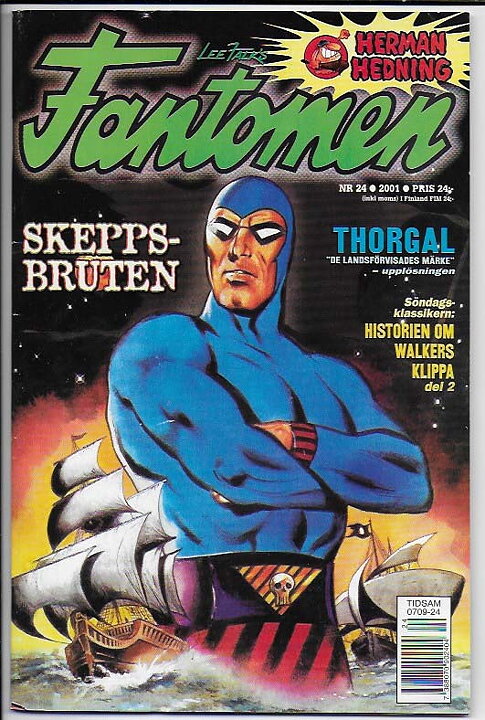 Fantomen 2001 Nr 24 VF