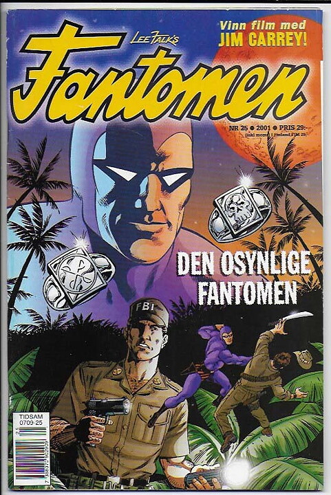 Fantomen 2001 Nr 25 VF+