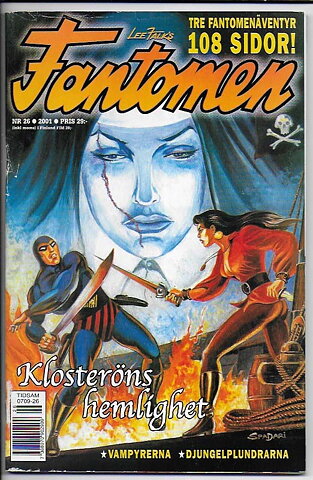 Fantomen 2001 Nr 26 VG/FN