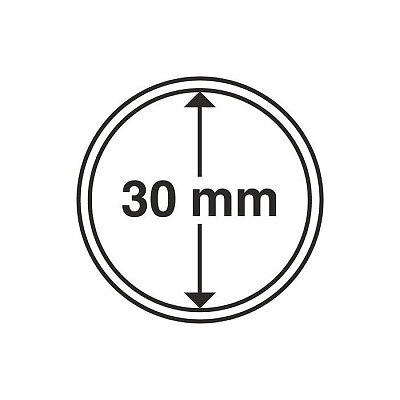 CAPS 30 - Rund myntkapsel innerdiameter 30 mm (1 st)