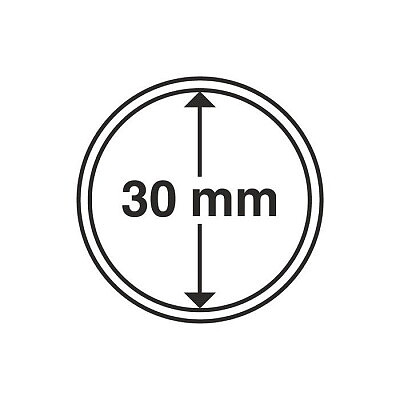 CAPS 30 - Rund myntkapsel innerdiameter 30 mm (1 st)