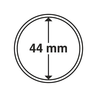 CAPS 44 - Rund myntkapsel innerdiameter 44 mm (1 st)