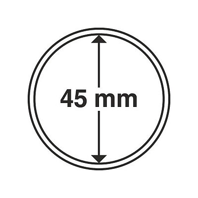 CAPS 45 - Rund myntkapsel innerdiameter 45 mm (1 st)