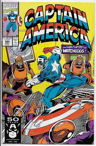 Captain America # 385 NM-