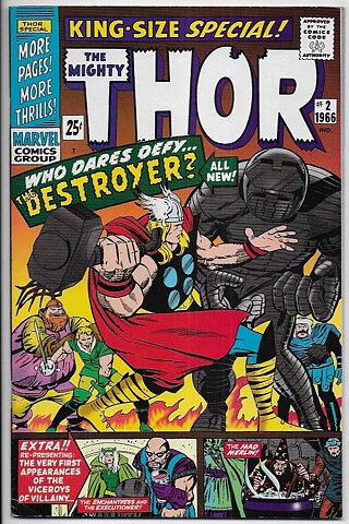 Thor Annual # 2 VF 2nd Print