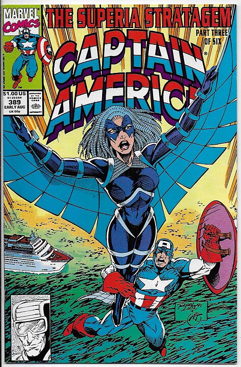 Captain America # 389 NM-