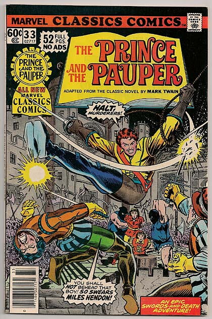 Marvel Classics Comics # 33 VF+