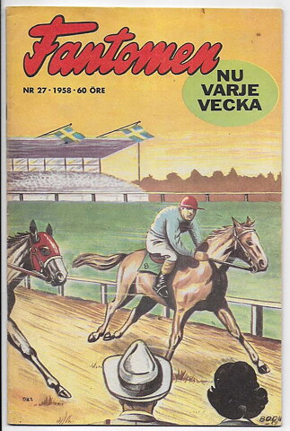 Fantomen 1958 Nr 27 VF+