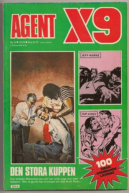 Agent X9 1978 Nr 9 FN+