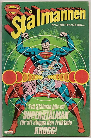 Stålmannen 1978 Nr 13 GD/VG