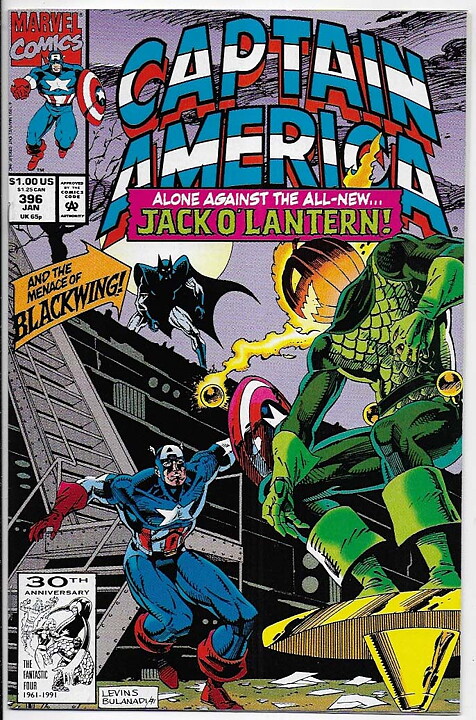 Captain America # 396 NM-