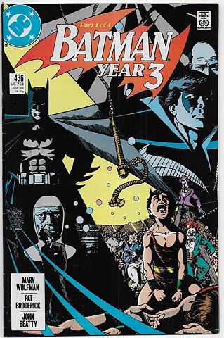 Batman # 436 VF 1st Timothy Drake