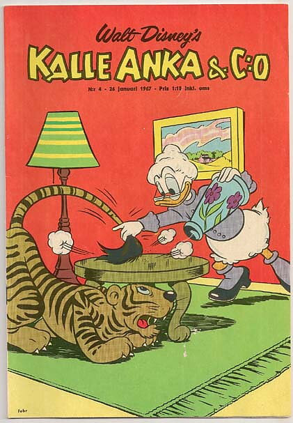 Kalle Anka & C:O 1967 Nr 4 FN