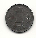 Danmark 1 öre 1918 järn 1?