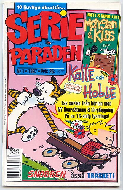 Serieparaden 1997 Nr 1 VF med Bilaga