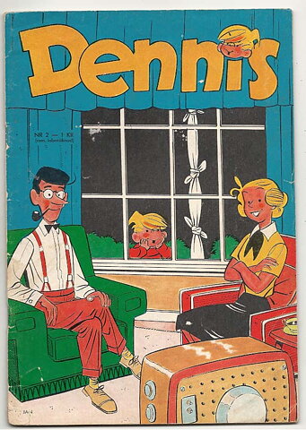 Dennis 1965 Nr 2 VG Ifyllt Korsord