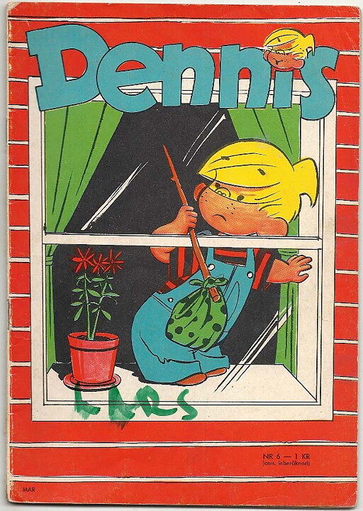 Dennis 1965 Nr 6 VG Klotter