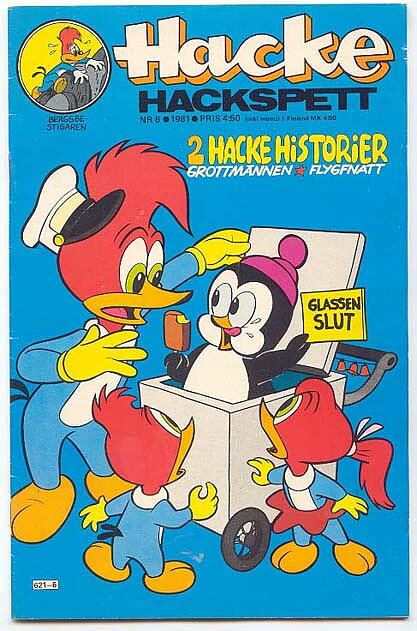 Hacke Hackspett 1981 Nr 6 VG/FN