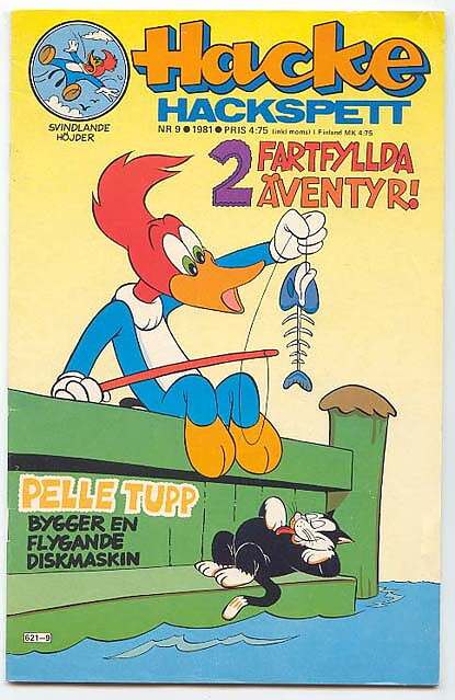 Hacke Hackspett 1981 Nr 9 GD