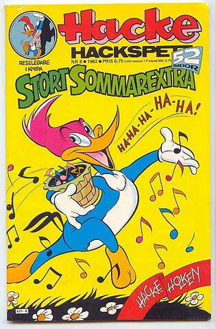 Hacke Hackspett 1982 Nr 8 VG