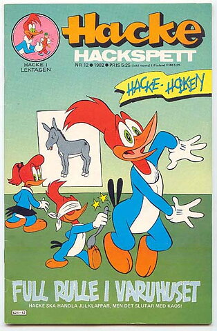 Hacke Hackspett 1982 Nr 12 VG/FN