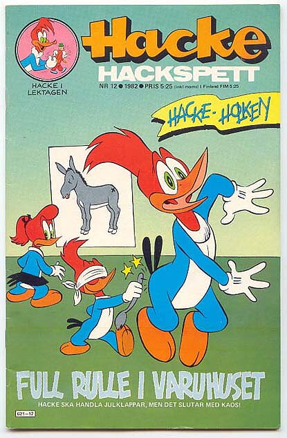 Hacke Hackspett 1982 Nr 12 VG/FN
