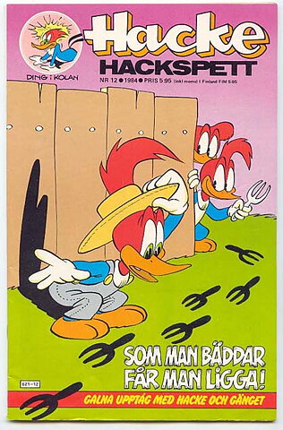 Hacke Hackspett 1984 Nr 12 VG/FN