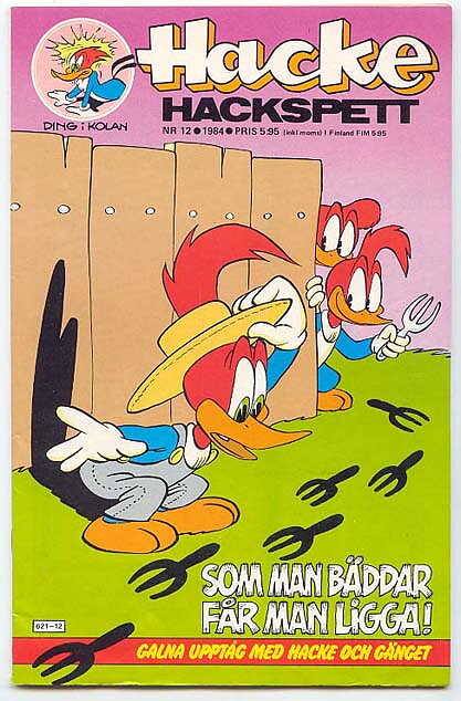 Hacke Hackspett 1984 Nr 12 VG/FN