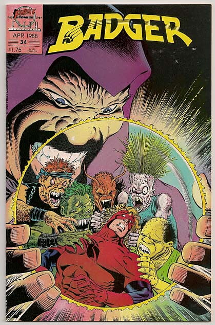 Badger # 34 VF-NM