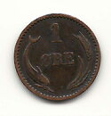Danmark 1 öre 1894 1?/1