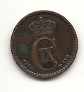 Danmark 1 öre 1894 1?/1