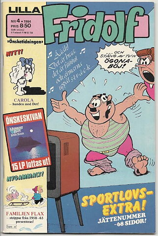 Lilla Fridolf 1984 Nr 4 VF/NM