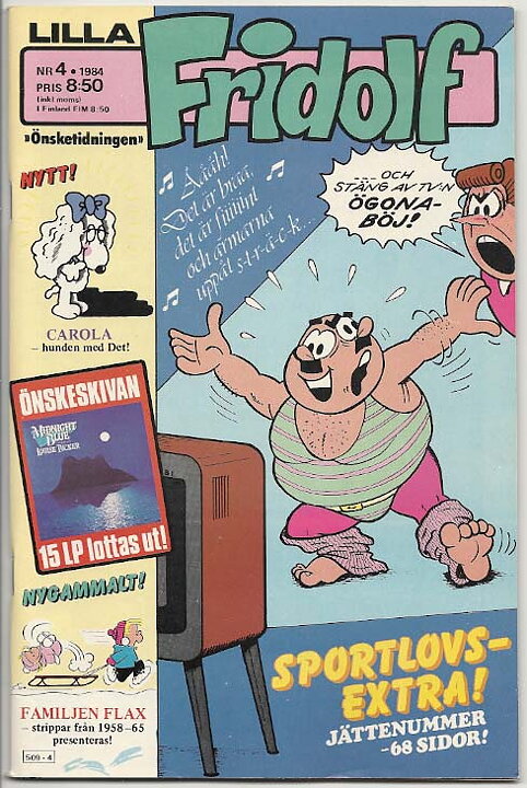 Lilla Fridolf 1984 Nr 4 VF/NM